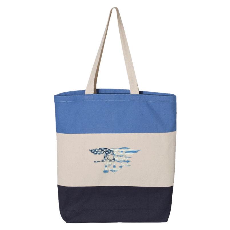 Clear American Flag Tote Bag