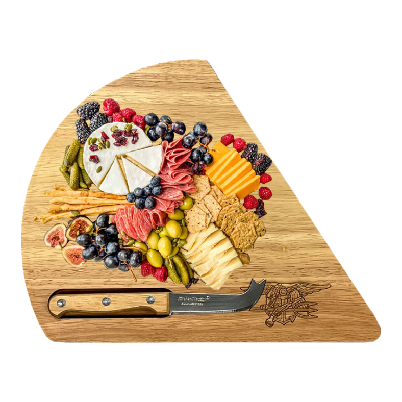 Engraved Cheese Knife Gift Set - Tridente