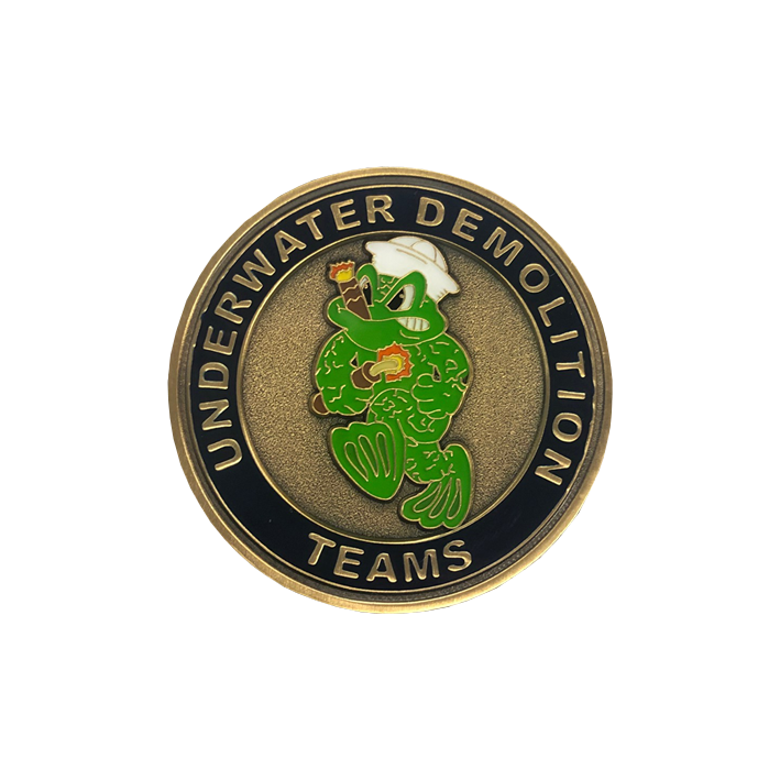 UDT Frogman USA Patch Large 