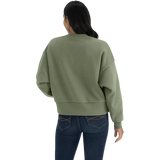 Ladies Light Olive Trident Heavyweight Sweatshirt