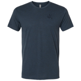 Men's Bone Frog Legion Blue Tri-blend T-shirt