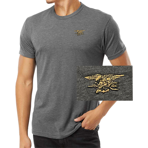 Men's Trident Vintage Heavy Metal Next Level Tri-blend T-Shirt