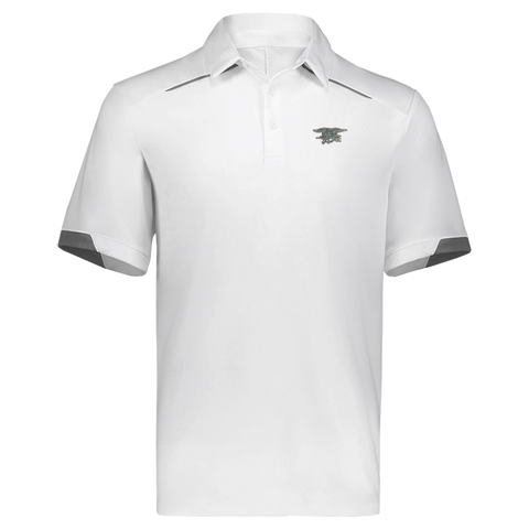 Russell Athletic Legend Trident White Polo